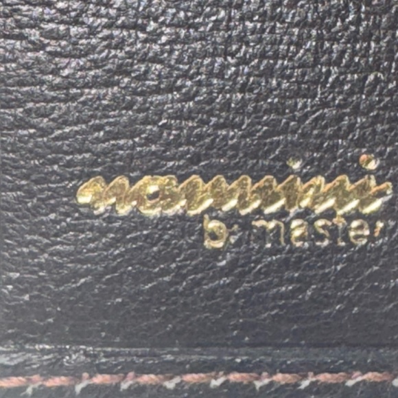 Vintage Leather Mannini by Master" 6 key fold snap closure wallet made in Italy - Picture 7 of 13